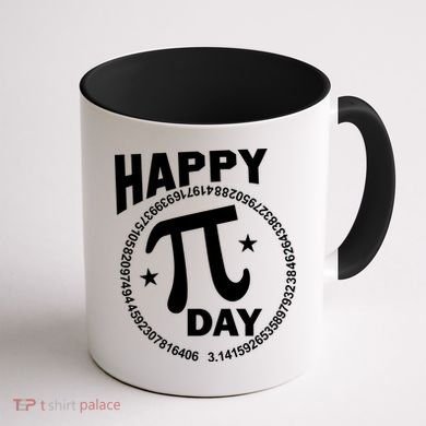 Happy Pi Day Numbers Coffee Mug back