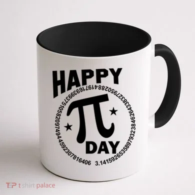Happy Pi Day Numbers Coffee Mug back