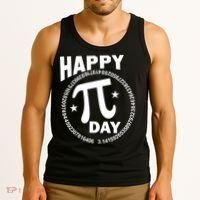 Happy Pi Day Numbers Tank Top thumb 3