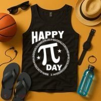 Happy Pi Day Numbers Tank Top thumb 4