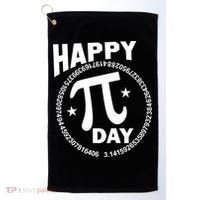 Happy Pi Day Numbers Golf Towel thumb 0