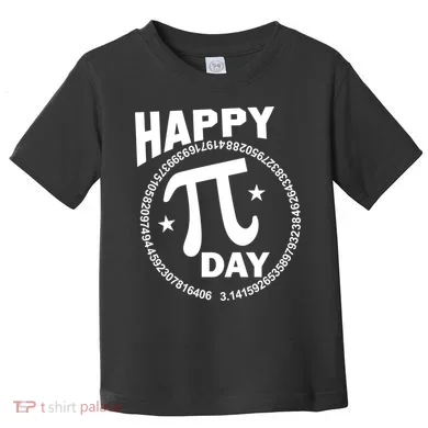 Happy Pi Day Numbers Toddler T-Shirt