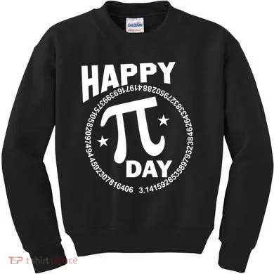 Happy Pi Day Numbers Kids Sweatshirt