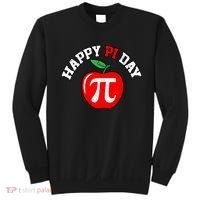Happy Pi Day Teachers Apple Sweatshirt thumb 0