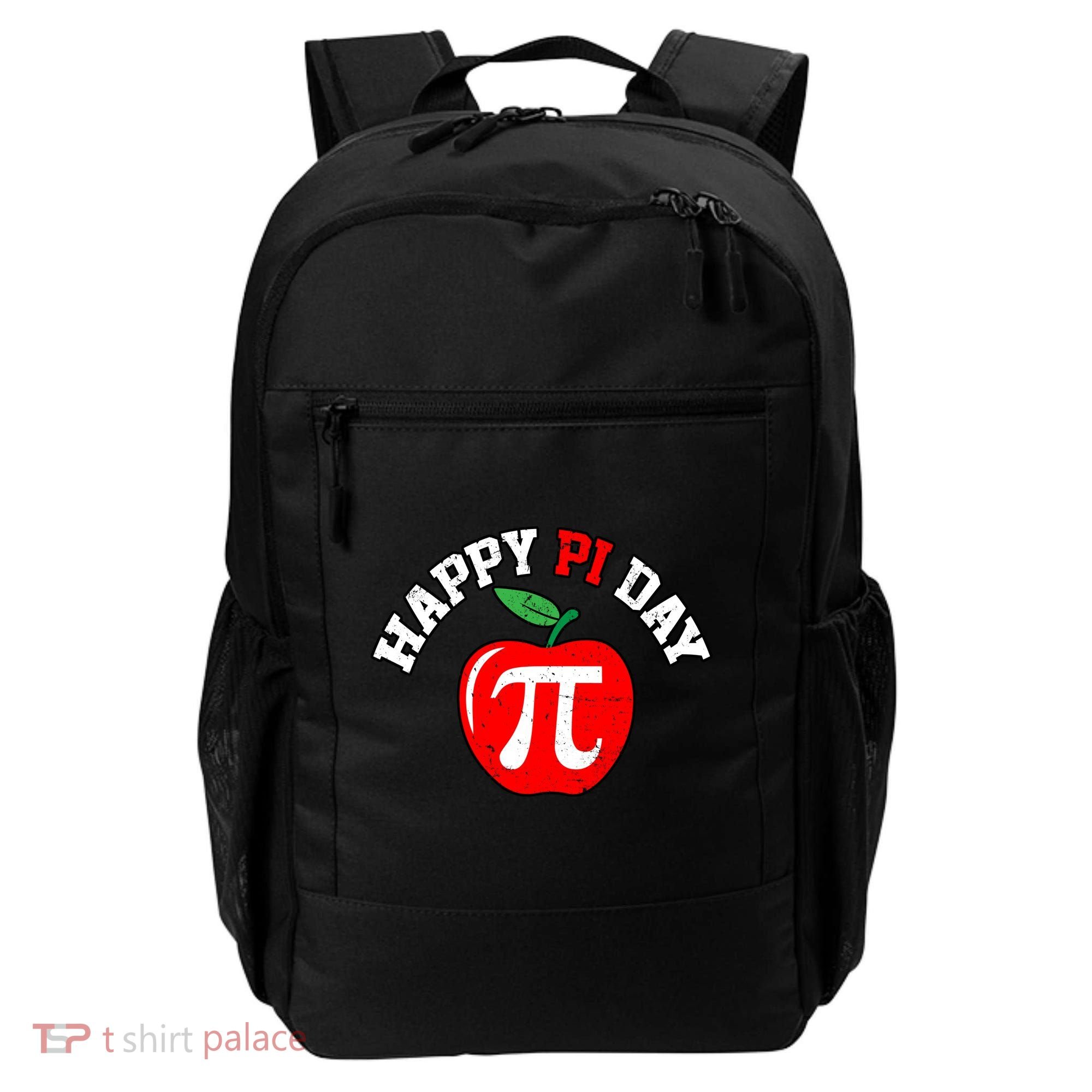 Happy Pi Day Teachers Apple Backpack