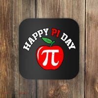 Happy Pi Day Teachers Apple Coaster thumb 0