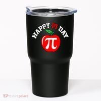 Happy Pi Day Teachers Apple Tumbler thumb 0