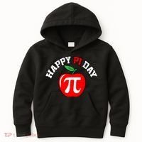 Happy Pi Day Teachers Apple Kids Hoodie thumb 0