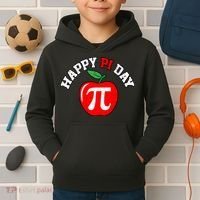 Happy Pi Day Teachers Apple Kids Hoodie thumb 2