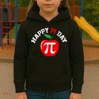 Happy Pi Day Teachers Apple Kids Hoodie thumb 3
