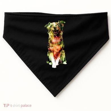Happy Pup Fire Hydrant Rescue Dog USA-Made Doggie Bandana