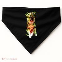 Happy Pup Fire Hydrant Rescue Dog USA-Made Doggie Bandana thumb 0