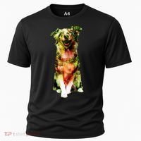 Happy Pup Fire Hydrant Rescue Dog Cooling Performance Crew T-Shirt thumb 0