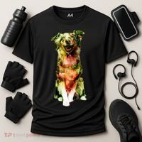 Happy Pup Fire Hydrant Rescue Dog Cooling Performance Crew T-Shirt thumb 3