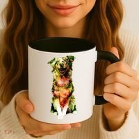 Happy Pup Fire Hydrant Rescue Dog Coffee Mug thumb 3