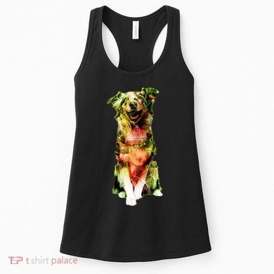 Happy Pup Fire Hydrant Rescue Dog Women's Tank Top