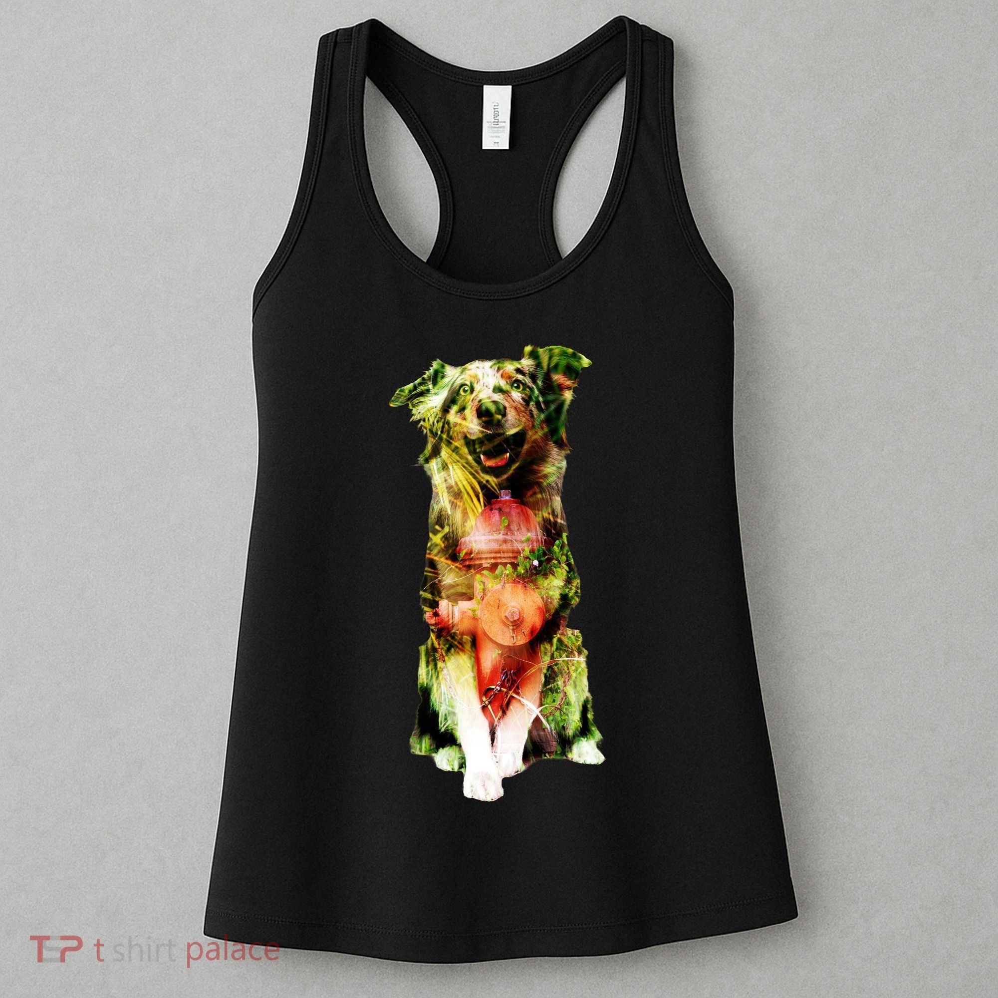Happy Pup Fire Hydrant Rescue Dog Women's Tank Top