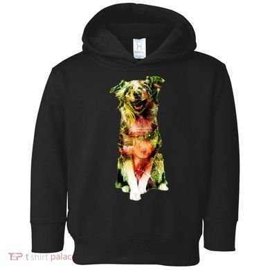 Happy Pup Fire Hydrant Rescue Dog Toddler Hoodie
