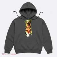 Happy Pup Fire Hydrant Rescue Dog Hoodie thumb 0