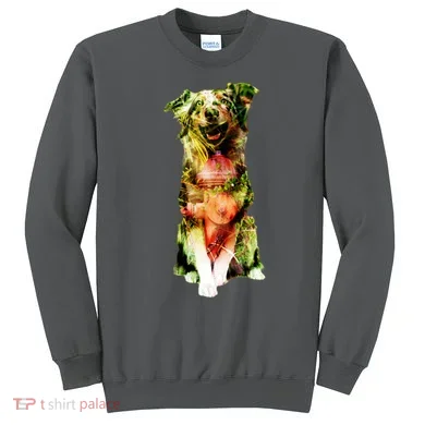 Happy Pup Fire Hydrant Rescue Dog Sweatshirt