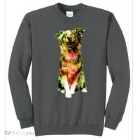 Happy Pup Fire Hydrant Rescue Dog Sweatshirt thumb 0