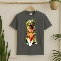 Happy Pup Fire Hydrant Rescue Dog T-Shirt thumb 2