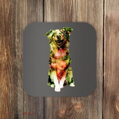 Happy Pup Fire Hydrant Rescue Dog Coaster