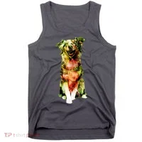 Happy Pup Fire Hydrant Rescue Dog Tank Top thumb 0