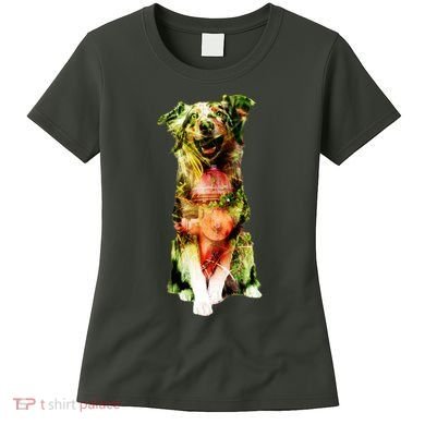 Happy Pup Fire Hydrant Rescue Dog Women's T-Shirt