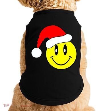 Happy Santa Smile Face Doggie Tank