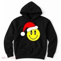 Happy Santa Smile Face Hoodie thumb 0
