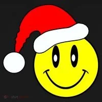 Happy Santa Smile Face Hoodie thumb 2