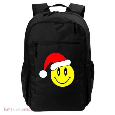 Happy Santa Smile Face Backpack