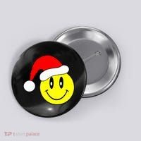 Happy Santa Smile Face Button thumb 0