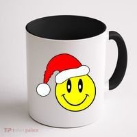Happy Santa Smile Face Coffee Mug thumb 1