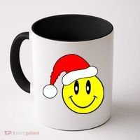 Happy Santa Smile Face Coffee Mug thumb 0