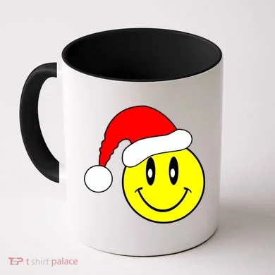 Happy Santa Smile Face Coffee Mug