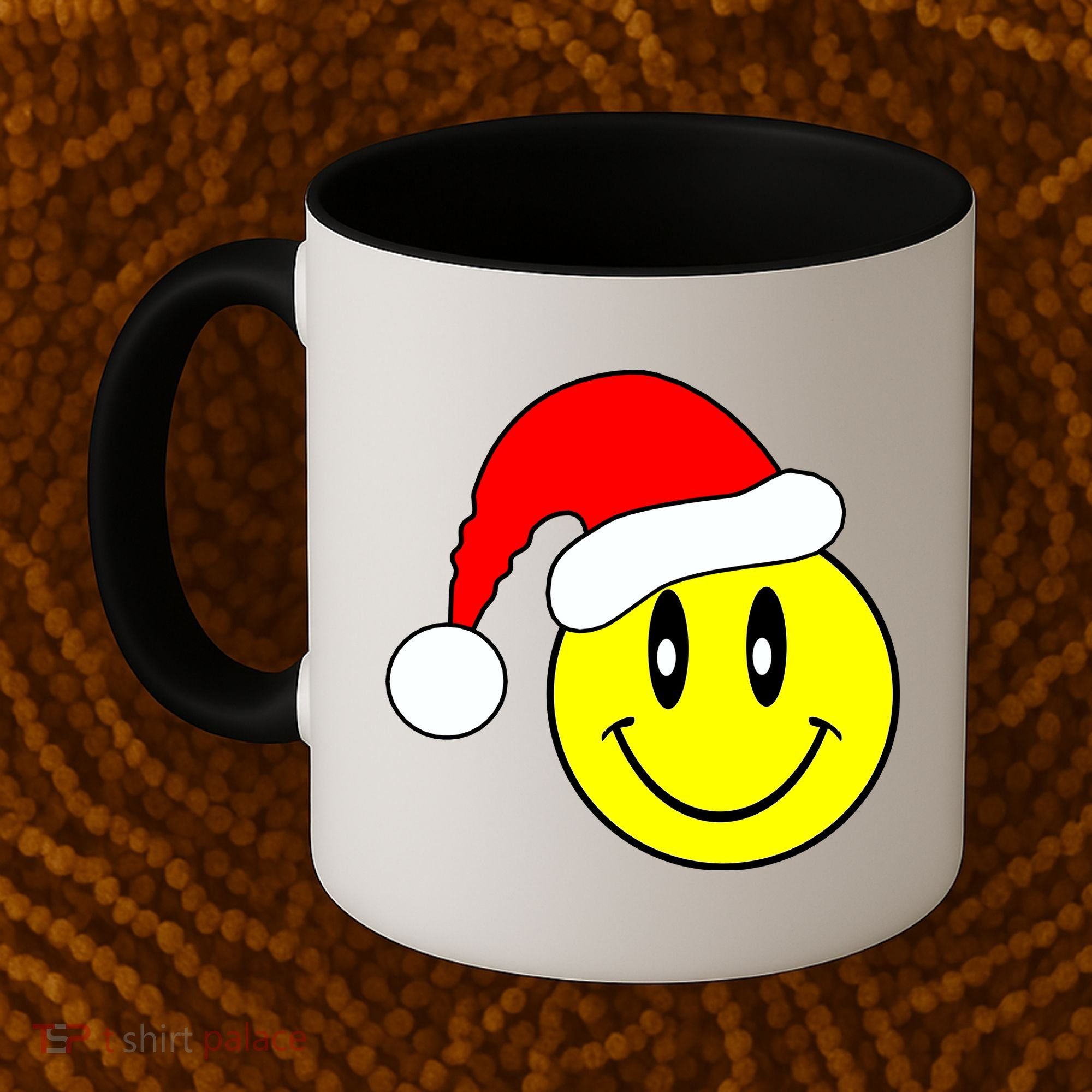 Happy Santa Smile Face Coffee Mug