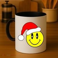 Happy Santa Smile Face Coffee Mug thumb 4