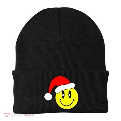 Happy Santa Smile Face Beanie
