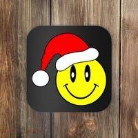 Happy Santa Smile Face Coaster thumb 0