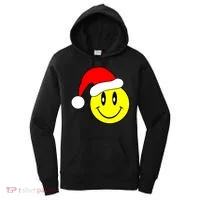 Happy Santa Smile Face Women's Hoodie thumb 0