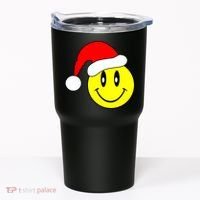 Happy Santa Smile Face Tumbler thumb 0