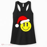Happy Santa Smile Face Women's Tank Top thumb 0