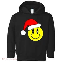 Happy Santa Smile Face Toddler Hoodie thumb 0
