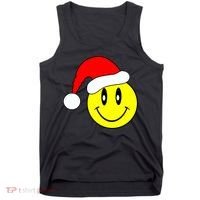 Happy Santa Smile Face Tank Top thumb 0
