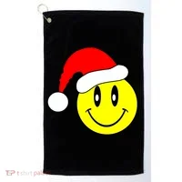 Happy Santa Smile Face Golf Towel thumb 0