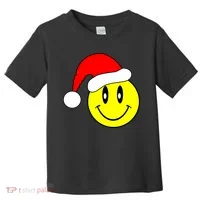 Happy Santa Smile Face Toddler T-Shirt thumb 0