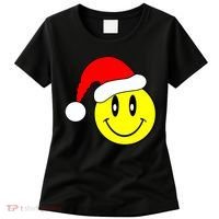 Happy Santa Smile Face Women's T-Shirt thumb 0