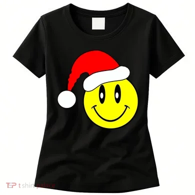 Happy Santa Smile Face Women's T-Shirt
